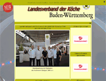 Tablet Screenshot of koeche-bw.de